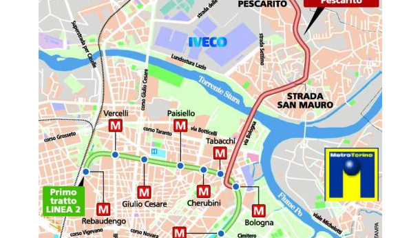 Immagine: Metropolitana: la linea 2 si allunga