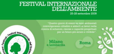 Milano: al via il 25 settembre il Festival Internazionale dell’Ambiente
