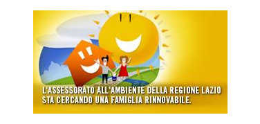 La Regione Lazio premia due “famiglie rinnovabili”