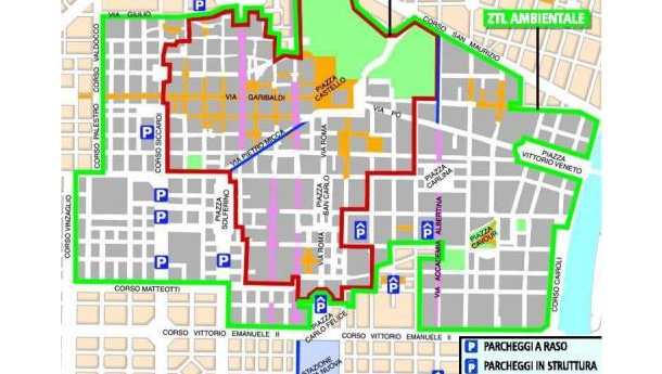 Immagine: Torino, nel 2009 si allarga la Ztl