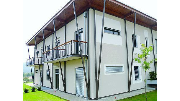 Immagine: Ecco la casa ecologica. Farla funzionare costa il 60 per cento in meno