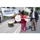 Immagine: Greenpeace al Circo Massimo per gridare: 