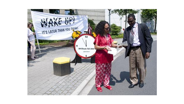 Immagine: Greenpeace al Circo Massimo per gridare: 