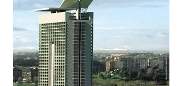 Sorgerà all'Eur Eurosky Tower:  grattacielo residenziale. Ecosostenibile?