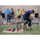 Immagine: Torino: al Parking Day si fa il caffé a pedali