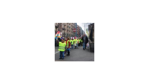 Immagine: Udine: più di 5.200 km percorsi in un anno col pedibus