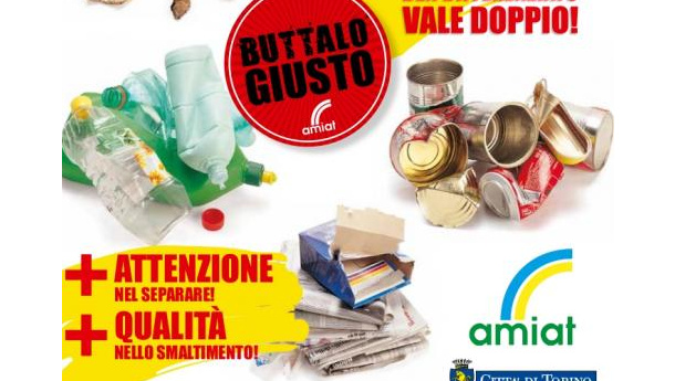 Immagine: Porta a porta a Torino: una guida per migliorare la qualità nella differenziazione dei rifiuti