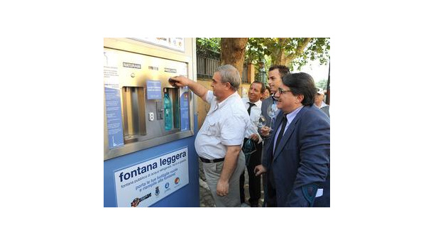 Immagine: Frascati: inaugurata la Fontana Leggera