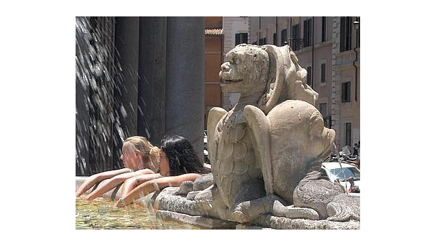 Immagine: Roma, allarme afa fino a mercoledì 25 agosto