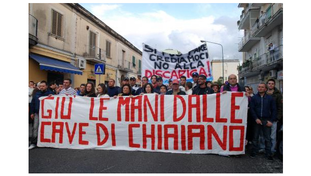 Immagine: Chiaiano, nessun ampliamento della discarica