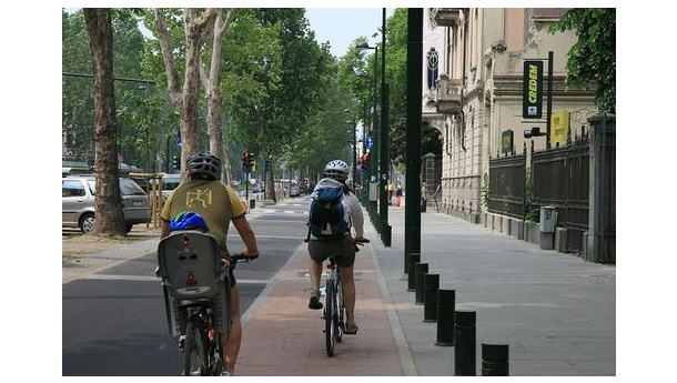 Immagine: Torino: vademecum e mappa per i ciclisti urbani