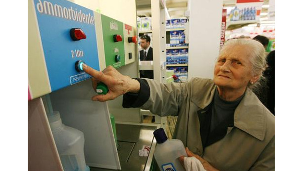 Immagine: Detersivi alla spina anche nel Vercellese