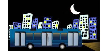 Il bus che conquista la notte