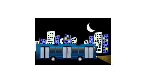 Immagine: Il bus che conquista la notte