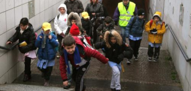 15 linee di pedibus attive a Rimini nell'anno scolastico 2010/2011