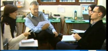 Le telecamere di RaiTre a casa di Eco dalle Città | Video