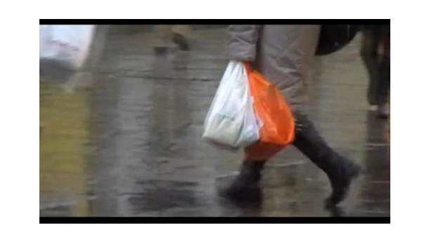 Immagine: I sacchetti di plastica nel Natale 2010