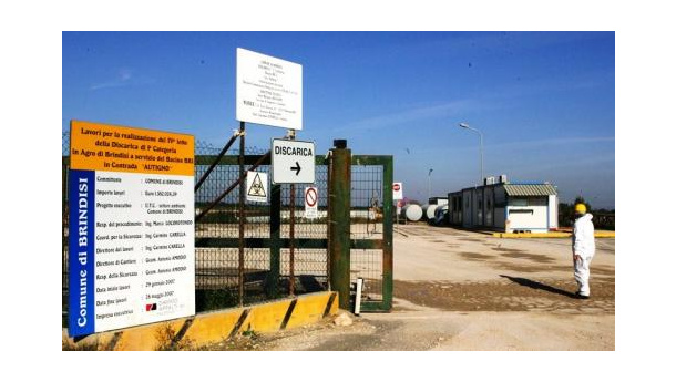 Immagine: Discarica di Brindisi: dal 1 gennaio per un mese conferimenti dall'intera provincia