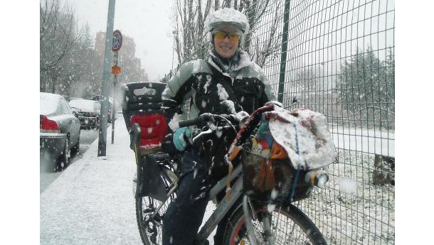 Immagine: Bici d'inverno in città: anche con la neve si può! Mandateci le vostre foto