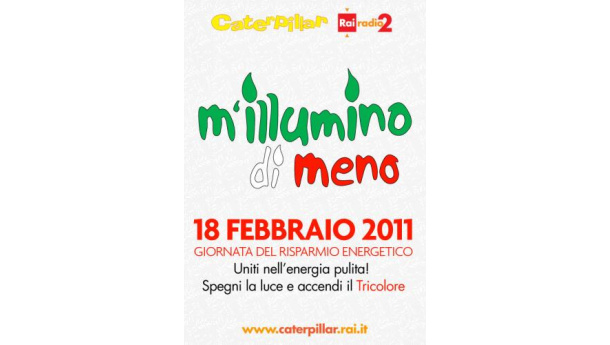 Immagine: M'illumino di meno, da Roma arrivano 202 adesioni