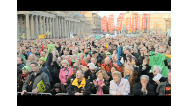 Immagine: Stoccarda promuove i Grunen contro Stoccarda 21