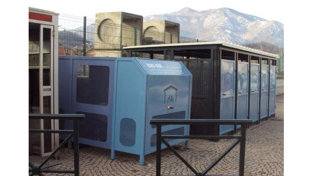 Immagine: In espansione ad Avigliana il parcheggio coperto e gratuito per le bici