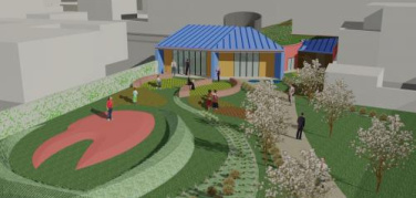 Una ludoteca-paguro ecosostenibile per via Benevento