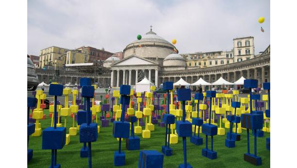 Immagine: ‘Abi-tanti’ in piazza Duomo: l’educazione ambientale attraverso l’arte