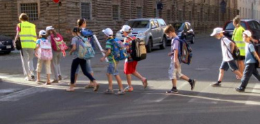 Palermo, a scuola a piedi per una settimana