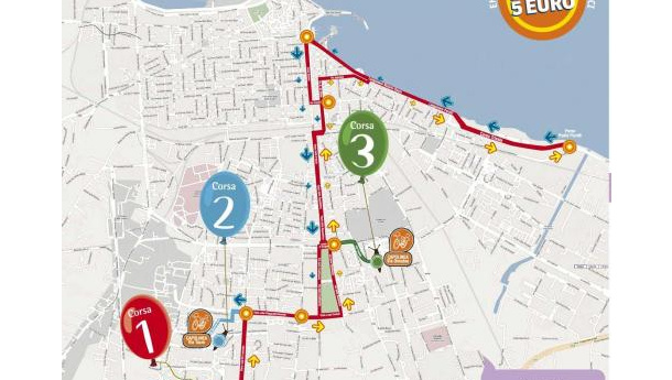 Immagine: Bari, Bimbimbici: in duemila lungo i 15 km del percorso cittadino