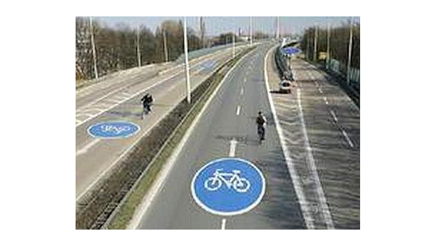 Immagine: In Germania l'autostrada per le bici è realtà