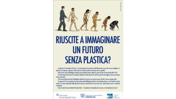 Immagine: “Riuscite a immaginare un futuro senza plastica?”
