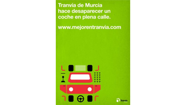 Immagine: A Murcia si cambia l'auto per un trasporto tranviario gratuito a vita