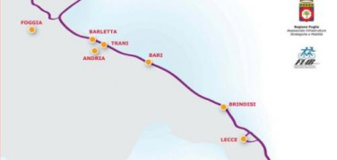 Presentata alla regione Puglia la ciclovia adriatica. Su 626 chilometri, l'1% è con piste ciclabili