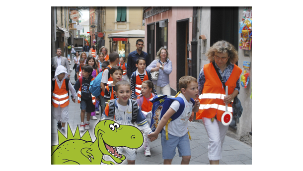 Immagine: Arenzano: avanti tutta con il PediBus