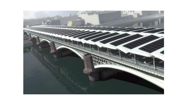 Immagine: Londra, al via i lavori per il “ponte solare” sul Tamigi