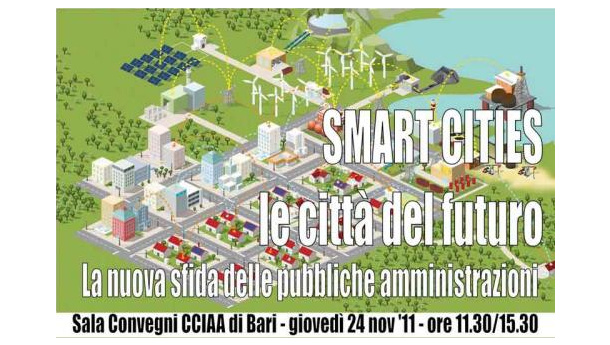 Immagine: Bari, seminario Smart Cities: la nuova sfida delle pubbliche amministrazioni