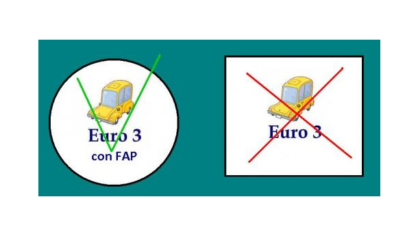 Immagine: Il Comune specifica: gli Euro 3 con FAP potranno circolare in Area C