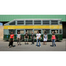 Immagine: “Prossima Fermata”a Bari, mostra d’arte sul riuso e riciclo in un autobus bipiani