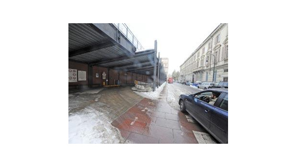 Immagine: Dopo il ghiaccio parcheggi ancora a mezzo regime