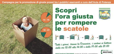 Arriva da Potenza la migliore campagna di comunicazione ambientale