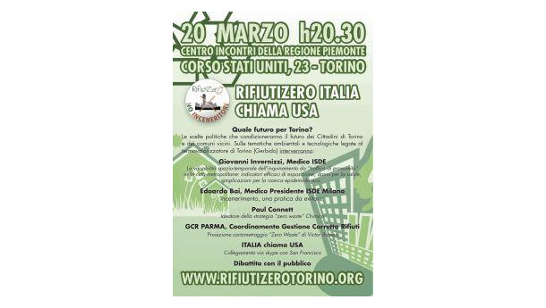 Immagine: Rifiuti Zero: il 20 marzo a Torino l'ideatore della strategia globale