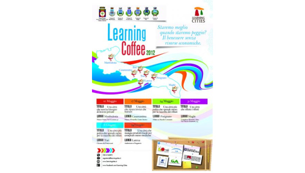 Immagine: In Puglia i Learning Coffee 2012: il benessere senza risorse economiche