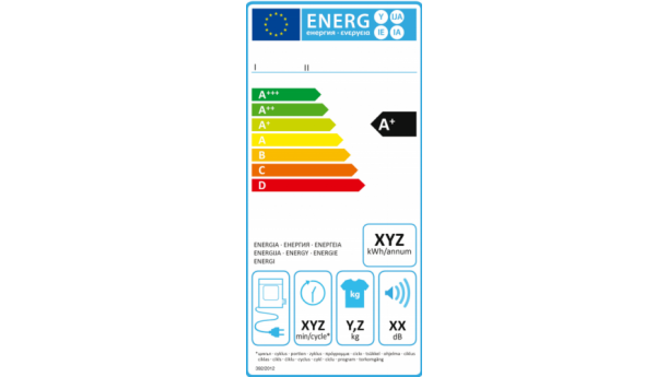 Immagine: Etichette energetiche obbligatorie anche sulle asciugabiancheria