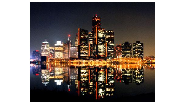 Immagine: Luci spente a Detroit: riparare i lampioni costa troppo