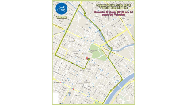 Immagine: Bike Pride: percorso, appuntamenti e istruzioni. 3 giugno 2012 a Torino