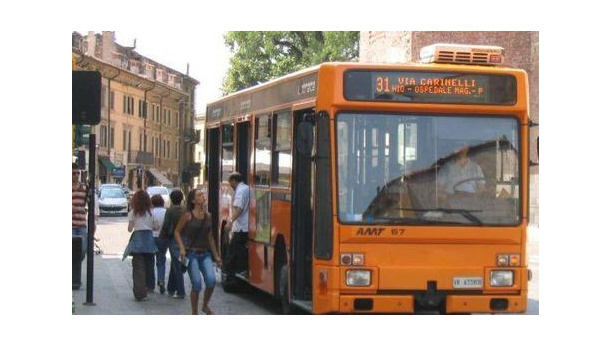 Immagine: Verona, dal primo luglio aumentano le tariffe del trasporto pubblico