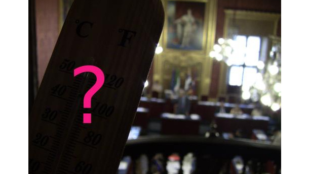 Immagine: Torino: Eco dalle Città in Consiglio Comunale col termometro