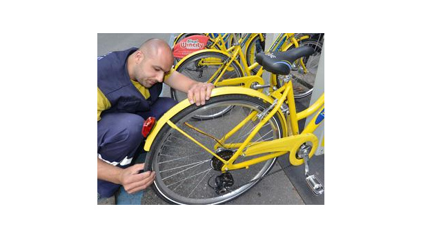 Immagine: 267 bici pubbliche danneggiate a Torino ma 