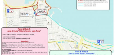 Bari, lungomare pedonale. Park & ride fino alle 3 di notte per il 